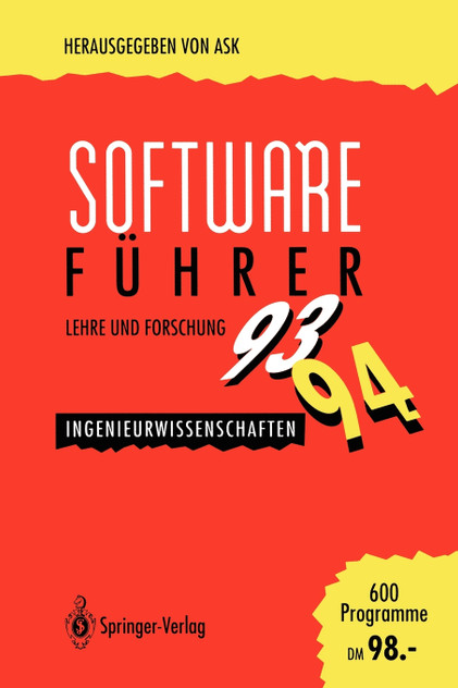 Software-Führer '93/'94 Lehre und Forschung