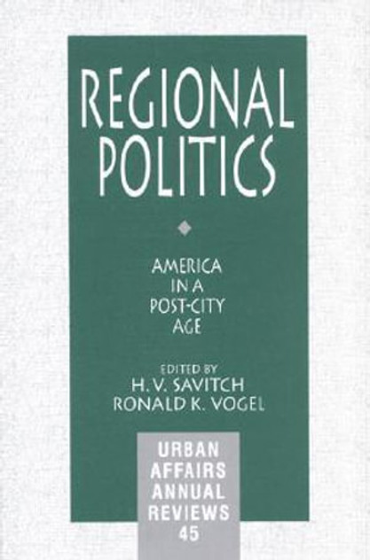 Regional Politics Regional Politics