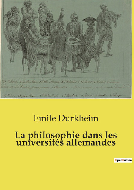 La philosophie dans les universités allemandes La philosophie dans les universités allemandes