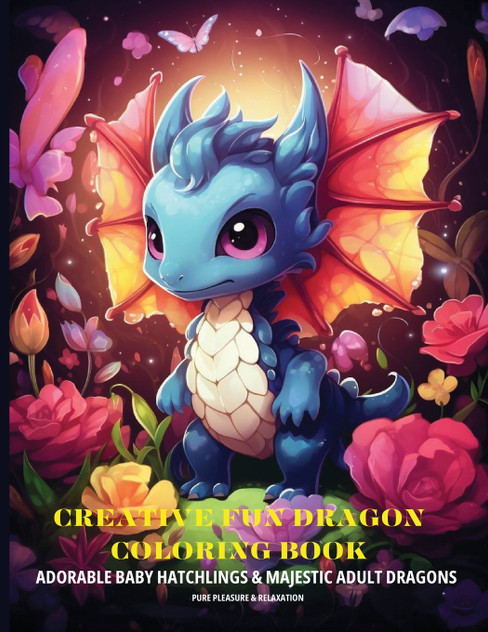 CREATIVE FUN DRAGON COLORING BOOK CREATIVE FUN DRAGON COLORING BOOK