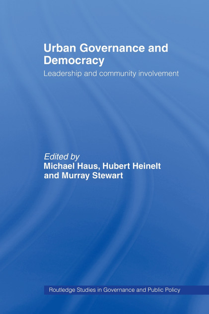 Urban Governance and Democracy Urban Governance and Democracy