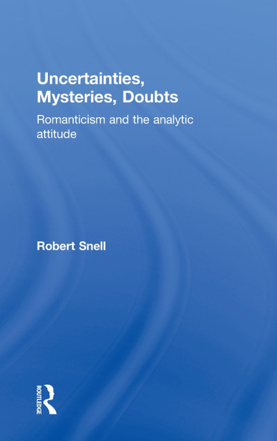Uncertainties, Mysteries, Doubts