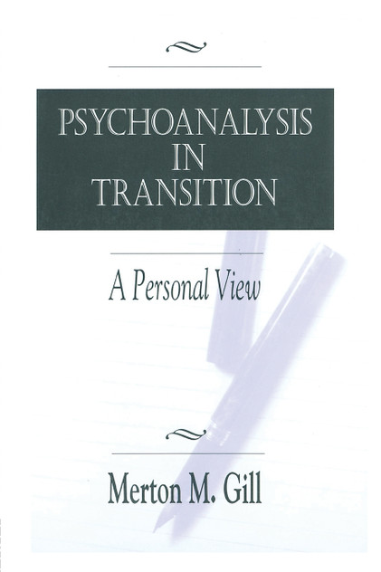 Psychoanalysis in Transition