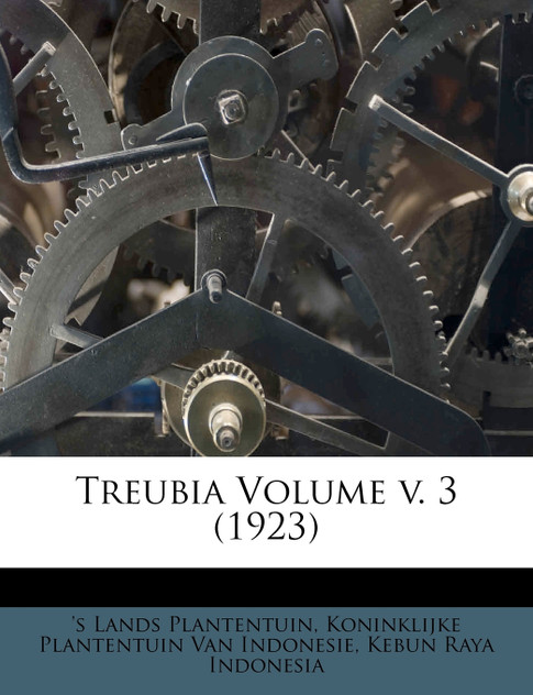 Treubia Volume v. 3 (1923)