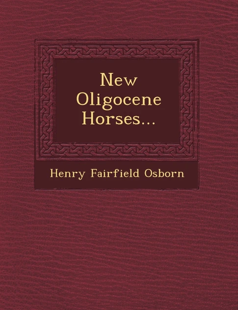 New Oligocene Horses...