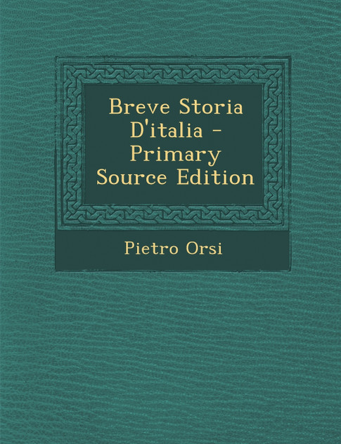 Breve Storia D'italia Breve Storia D'italia