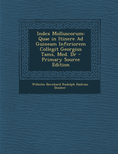 Index Molluscorum Index Molluscorum