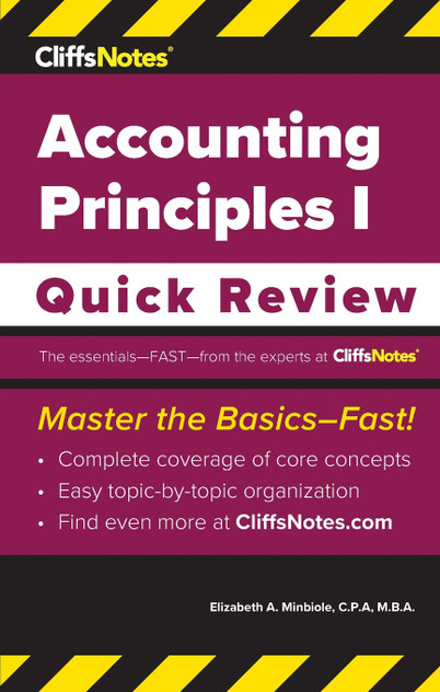 CliffsNotes Accounting Principles I CliffsNotes Accounting Principles I