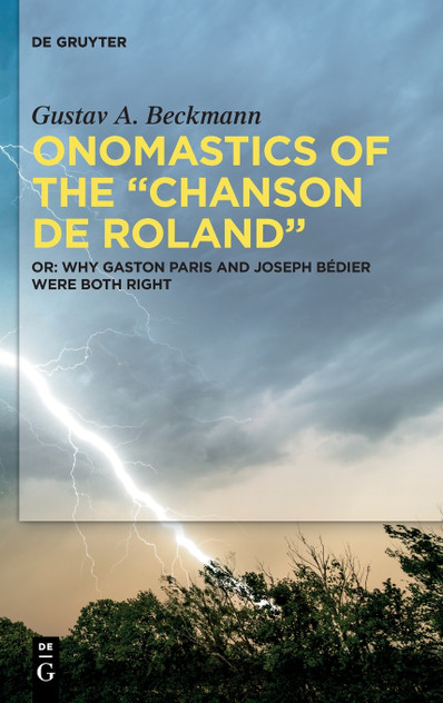 Onomastics of the "Chanson de Roland"