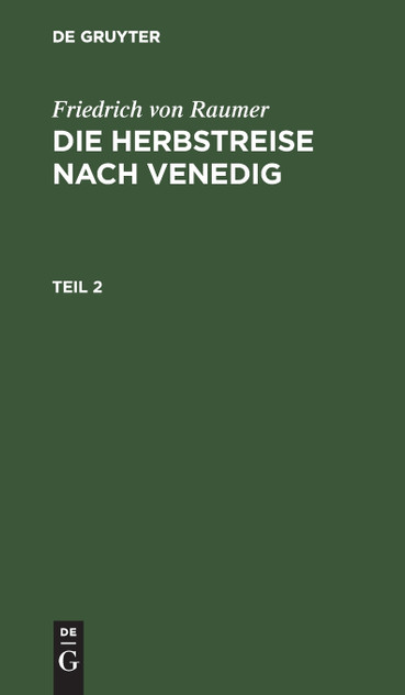 Die Herbstreise nach Venedig Die Herbstreise nach Venedig