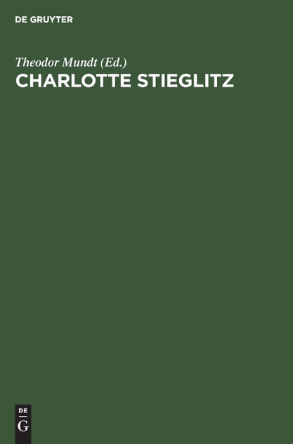 Charlotte Stieglitz Charlotte Stieglitz
