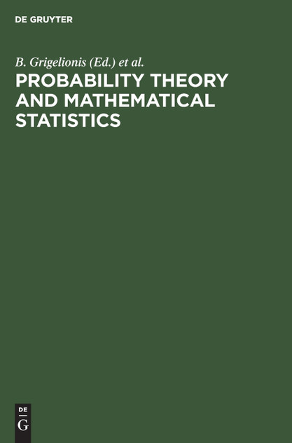 Probability Theory and Mathematical Statistics