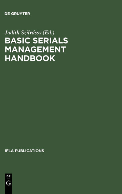 Basic Serials Management Handbook