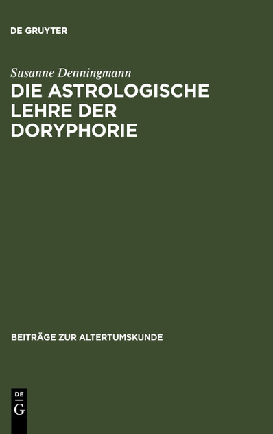 Die astrologische Lehre der Doryphorie