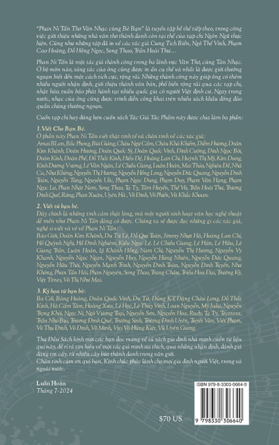 Tạp Chí Ngôn Ngữ Số Đặc Biệt - Phan Ni Tấn & Bè Bạn (hardcover -color)