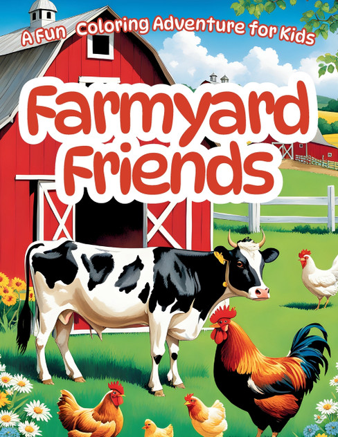 Barn Yard Friends Coloring Book Barn Yard Friends Coloring Book