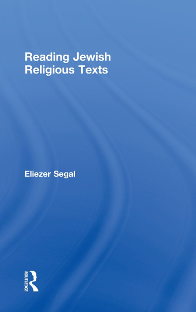 Reading Jewish Religious Texts