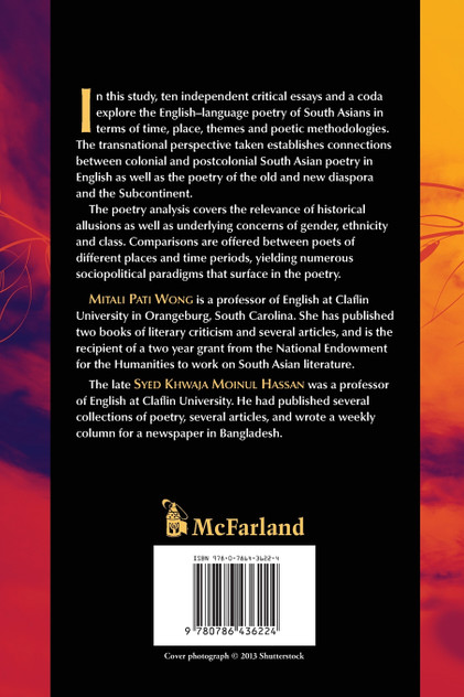 The English Language Poetry of South Asians