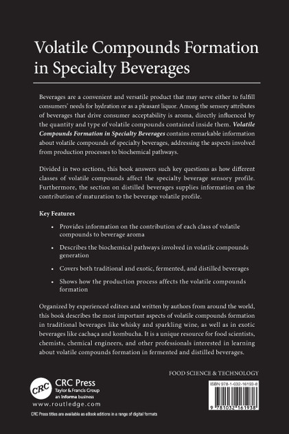 Volatile Compounds Formation in Specialty Beverages