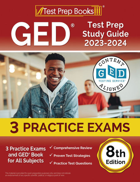 GED Test Prep Study Guide 2023-2024