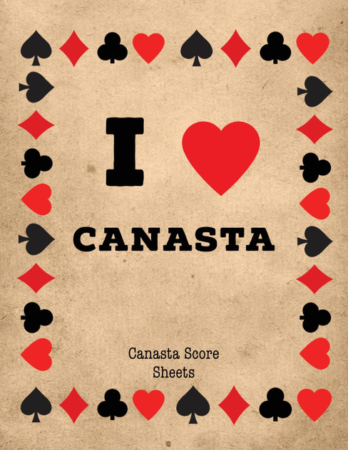 Canasta Score Sheets Canasta Score Sheets