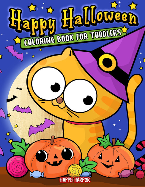 Toddler Halloween Coloring Book Toddler Halloween Coloring Book