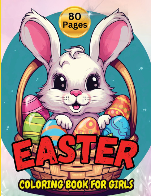 Easter Coloring Book For Girls Easter Coloring Book For Girls
