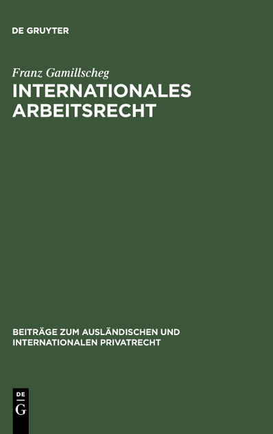 Internationales Arbeitsrecht