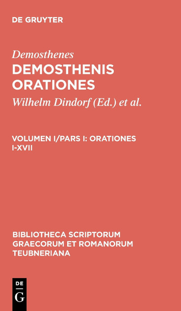Orationes I-XVII