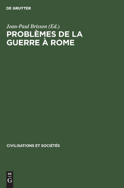Problèmes de la guerre à Rome
