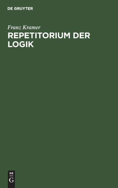 Repetitorium der Logik