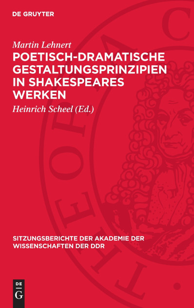 Poetisch-dramatische Gestaltungsprinzipien in Shakespeares Werken