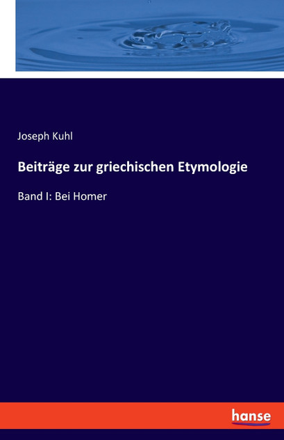 Beiträge zur griechischen Etymologie Beiträge zur griechischen Etymologie
