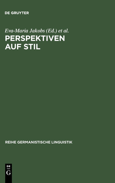 Perspektiven auf Stil