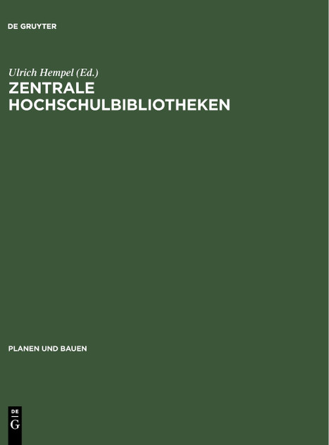 Zentrale Hochschulbibliotheken