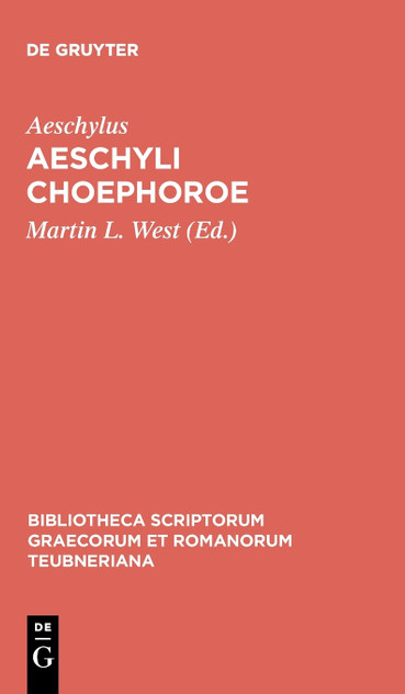Aeschyli Choephoroe Aeschyli Choephoroe