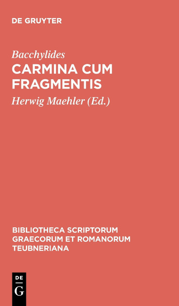 Carmina Cum Fragmentis Carmina Cum Fragmentis