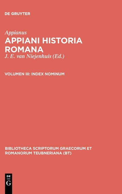 Index Nominum Index Nominum
