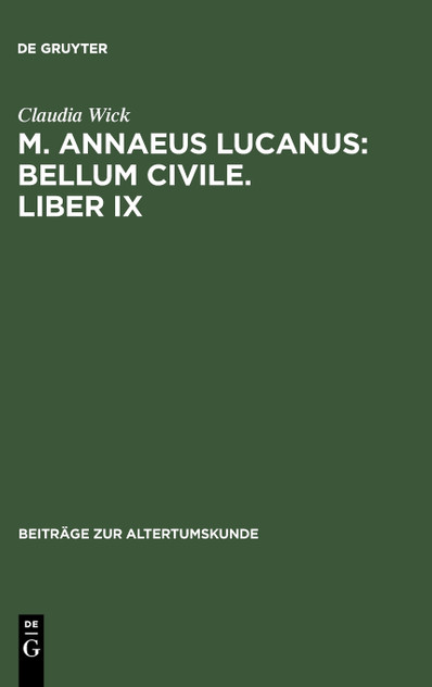Einleitung, Text und Übersetzung Einleitung, Text und Übersetzung