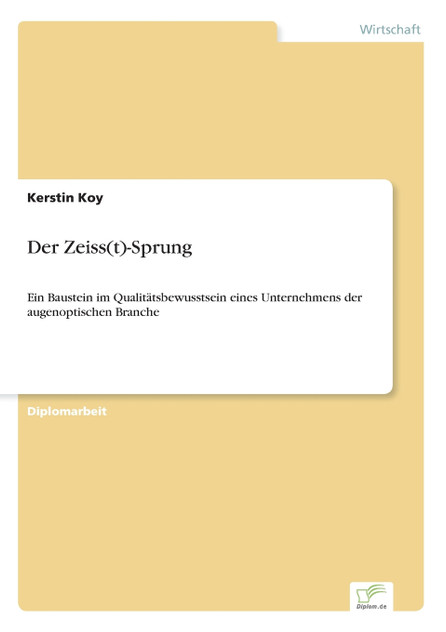 Der Zeiss(t)-Sprung Der Zeiss(t)-Sprung