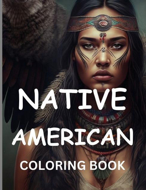 Native American Coloring Book Native American Coloring Book
