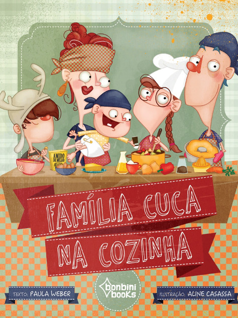 FAMILIA CUCA NA COZINHA