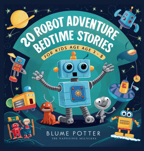 20 Robot Adventure Bedtime Stories For Kids Age 3 - 8 20 Robot Adventure Bedtime Stories For Kids Age 3 - 8