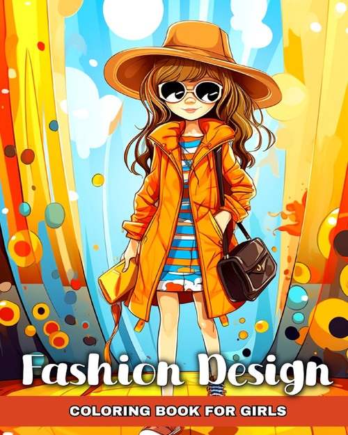 Fashion Design Coloring Book for Girls Fashion Design Coloring Book for Girls