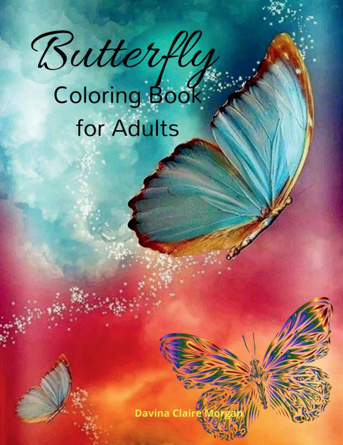 Butterfly Coloring Book for Adults Butterfly Coloring Book for Adults