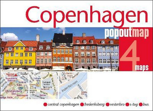 Copenhagen PopOut Map Copenhagen PopOut Map