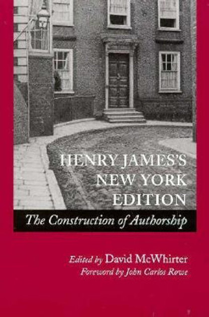 Henry James's New York Edition Henry James's New York Edition