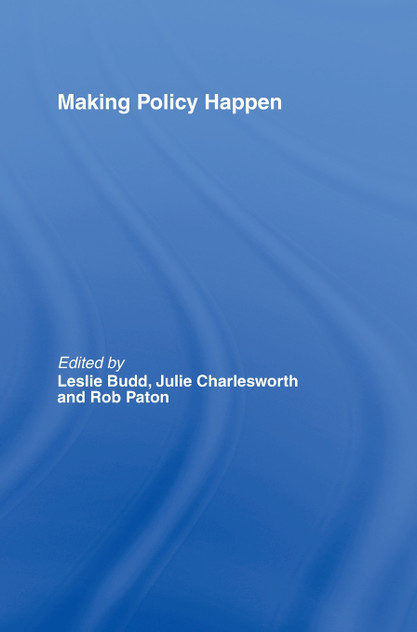 Making Policy Happen