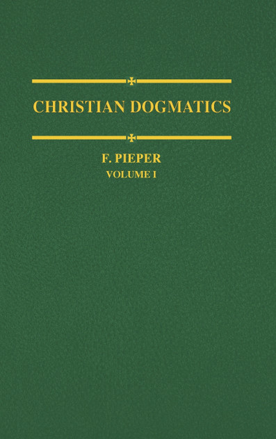 Christian Dogmatics, Volume 1 Christian Dogmatics, Volume 1