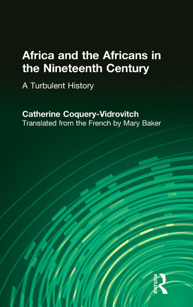 Africa and the Africans in the Nineteenth Century